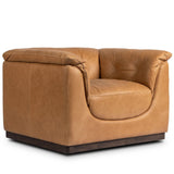 Santino Swivel Chair, Palermo Cognac by Four Hands