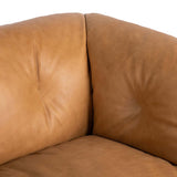 Santino Swivel Chair, Palermo Cognac by Four Hands