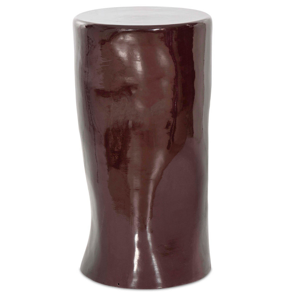 Manon Pedestal, Glossy Plum by Four Hands