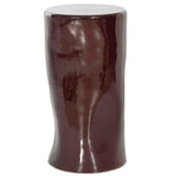 Manon Pedestal, Glossy Plum by Four Hands