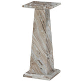 Ellric Pedestal, Beige by Four Hands