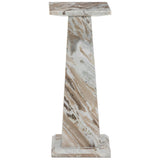 Ellric Pedestal, Beige by Four Hands