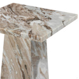 Ellric Pedestal, Beige by Four Hands