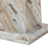 Ellric Pedestal, Beige by Four Hands