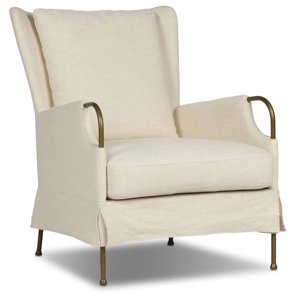 Jenaya Chair, Bergamo Parchment by Four Hands