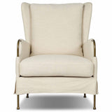 Jenaya Chair, Bergamo Parchment by Four Hands
