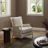 Jenaya Chair, Bergamo Parchment by Four Hands