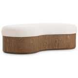 Celeste Cocktail Ottoman, Nomad Snow by Four Hands