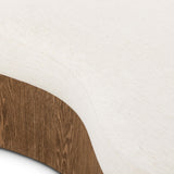 Celeste Cocktail Ottoman, Nomad Snow by Four Hands