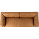 Santino Leather Sofa, Palermo Cognac by Four Hands