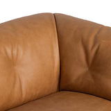 Santino Leather Sofa, Palermo Cognac by Four Hands