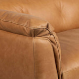 Santino Leather Sofa, Palermo Cognac by Four Hands