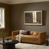 Santino Leather Sofa, Palermo Cognac by Four Hands
