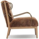 Yesenia Chair, Ochre Shearling by Four Hands