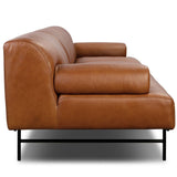 Blaine Leather Sofa, Lorento Cognac by Four Hands