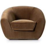 Chantal Swivel Club Chair, Surrey Ochre by Four Hands