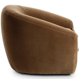 Chantal Swivel Club Chair, Surrey Ochre by Four Hands