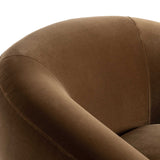 Chantal Swivel Club Chair, Surrey Ochre by Four Hands