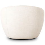 Chantal Swivel Club Chair, Nomad Snow by Four Hands
