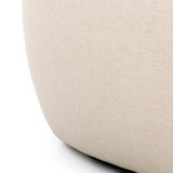 Chantal Swivel Club Chair, Nomad Snow by Four Hands