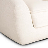 Chantal Swivel Club Chair, Nomad Snow by Four Hands