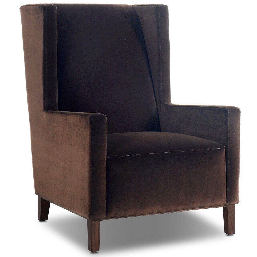 Savita Wing Chair, Surrey Cocoa by Four Hands