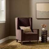 Savita Wing Chair, Surrey Cocoa by Four Hands