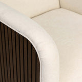 Rory Swivel Chair, Laughlin Bone by Four Hands