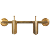 Albi Double Sconce, Aged Patina Brass by Amber Lewis x Four Hands