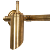 Albi Double Sconce, Aged Patina Brass by Amber Lewis x Four Hands