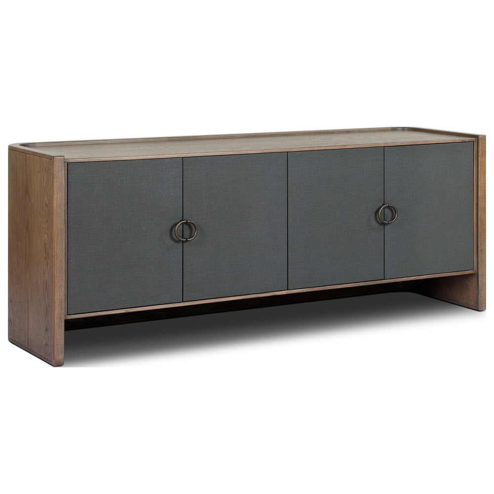 Kiran Media Console, Amber Oak Veneer by Four Hands — PRM_1