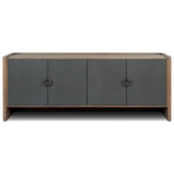 Kiran Media Console, Amber Oak Veneer by Four Hands — FRT_1