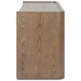 Kiran Media Console, Amber Oak Veneer by Four Hands — SID_1
