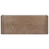 Kiran Media Console, Amber Oak Veneer by Four Hands — BCK_1
