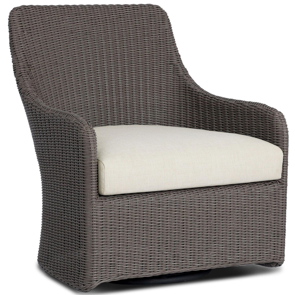Blaire Outdoor Swivel Chair, Vintage Taupe by Four Hands-Furniture - Outdoor-High Fashion Home