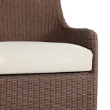 Blaire Outdoor Swivel Chair, Tanned Weave by Four Hands-Furniture - Outdoor-High Fashion Home