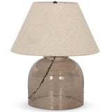 Asa Table Lamp, Smoked Brown by Four Hands