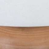 Civita Table Lamp, Aged Natural Terracotta by Amber Lewis x Four Hands