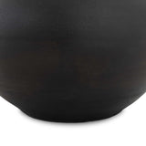 Civita Table Lamp, Aged Black Terracotta by Amber Lewis x Four Hands