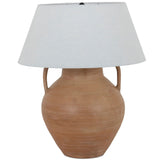 Atrani Table Lamp, Aged Natural Terracotta by Amber Lewis x Four Hands
