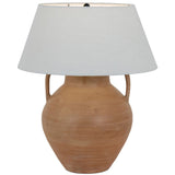Atrani Table Lamp, Aged Natural Terracotta by Amber Lewis x Four Hands