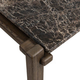 Marcia Square Coffee Table, Brown by Four Hands