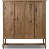 Bari Wide Cabinet, Weathered Oak by Amber Lewis x Four Hands