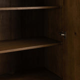 Bari Wide Cabinet, Weathered Oak by Amber Lewis x Four Hands