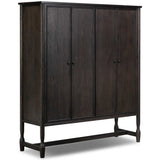 Bari Wide Cabinet, Smoked Black by Amber Lewis x Four Hands