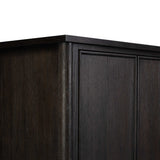 Bari Wide Cabinet, Smoked Black by Amber Lewis x Four Hands