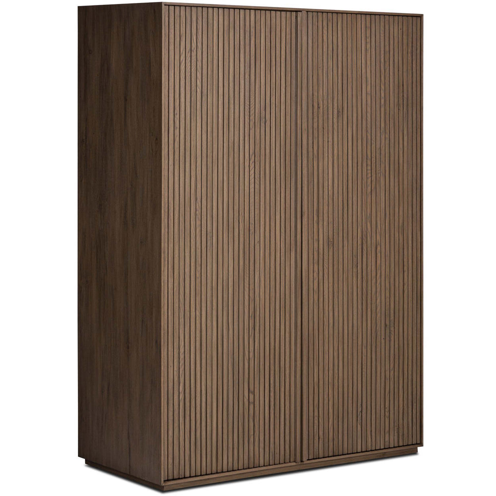 Leo Cabinet, Rustic Grey by Four Hands