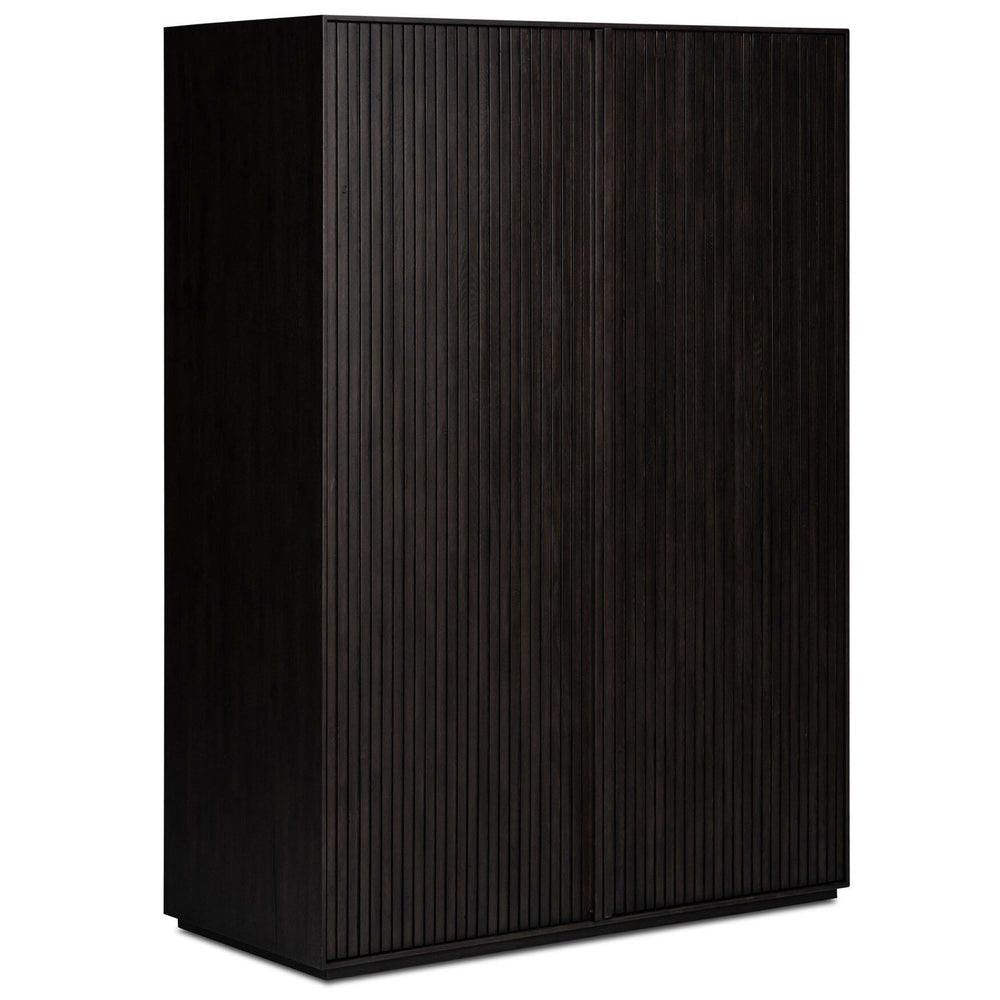 Leo Cabinet, Smoked Black by Four Hands