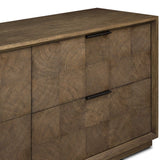 Salta 4 Drawer Dresser, Brown Oak Thin Oyster by Four Hands