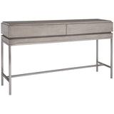 Kamala Console Table, Light Mushroom-Furniture - Accent Tables-High Fashion Home